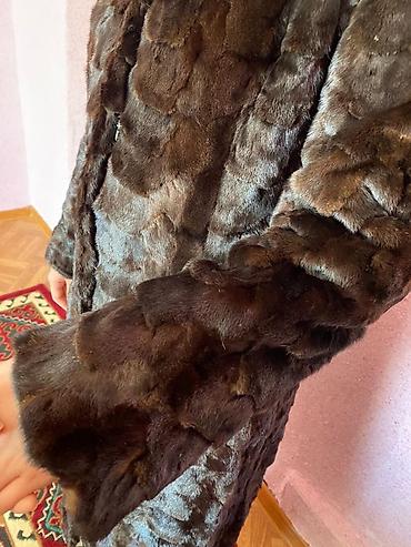 Шубы: Шуба, Норка, Длинная модель, С капюшоном, L — 7