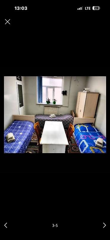 Хостелы: Хостел/гостиничные номера с раздельными односпальными кроватями. - — 2