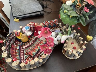 novruz bayramına aid şəkil: Çərəz xonçası- Novruz bayramı üçün