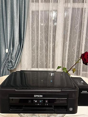printer usb: Epson çoxfunksiyalı printer (skaner/kopya) - Model: Epson L seriyası — 1