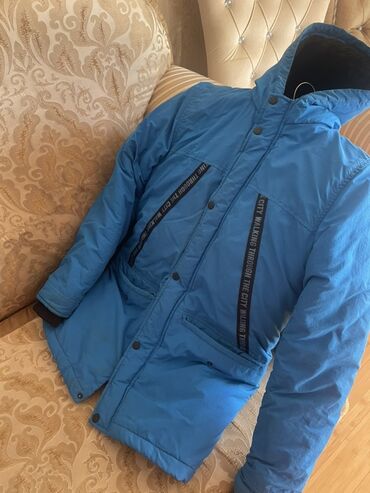 Məktəbli forması: LC Waikiki uşaq/yəncək qış gödəkçəsi qalin qis ucun - Rəng: mavi -