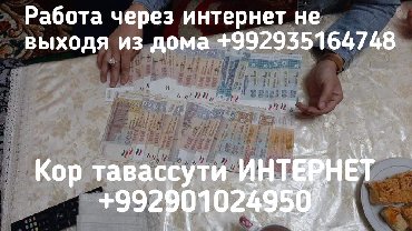 Другое в Таджикистан: Мехоҳед дар хона ё хобгоҳ дар вақтҳои холиги нишаста через интернет