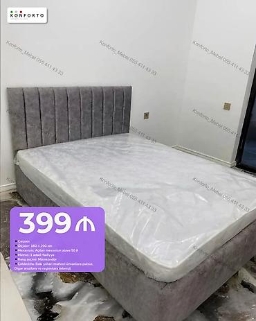 Çarpayı – Konforto Mebel - Ölçü: 160 × 200 sm - Rəng seçimi