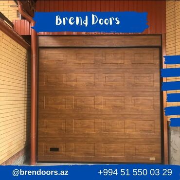 Qaraj darvazaları: Avtomatik Qapılar. Paneldən Yığılma. Qol motorlar. Rəsmi zəmanət — 9