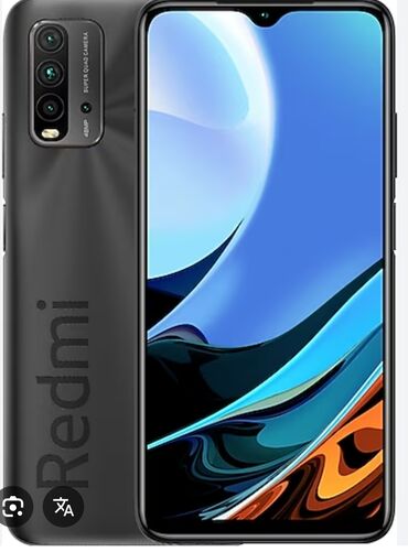 Redmi: Redmi 9T, 64 GB, rəng - Qara, Barmaq izi, İki sim kartlı, Face ID
