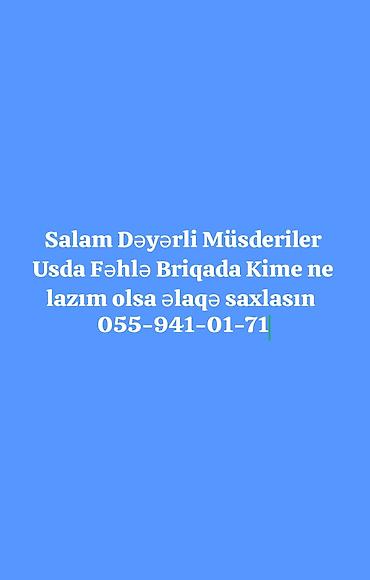 Hovuzlar: Usta-fəhlə briqadasının peşəkar tikinti–təmir xidməti - Tam briqada — 1