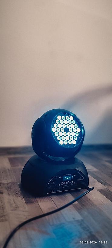 projektorlar: Hərəkətli başlıq LED səhnə işığı (Moving Head) cut satilir 300 azn - — 2