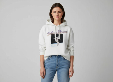 arctic monkeys ubrania: H&M, Women`s hoodie, size S