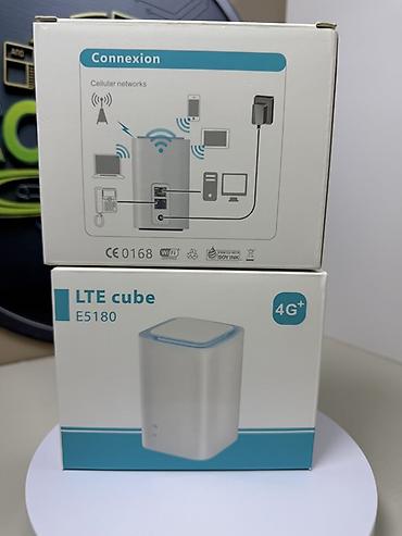 Модемы и сетевое оборудование: HUAWEI LTE Cube E5180 (4G/4G+) Компактный настольный 4G LTE роутер в — 7