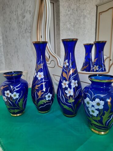 Вазы: ВИНТАЖНЫЕ ВАЗЫ!!! БОГЕМИЯ!!! ЧЕХИЯ!!! ВСЕ АБСОЛЮТНО В НОВОМ — 2