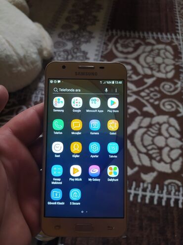 samsung j5 2018: Samsung Galaxy J5 Prime, 32 GB, Sensor, Barmaq izi, İki sim kartlı