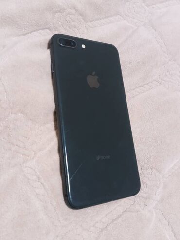 Apple iPhone: IPhone 8 Plus, Б/у, 256 ГБ, Черный, Чехол, 100 %