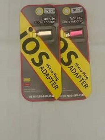 Druga oprema za računare i laptopove: Adapter USB micro muški na TIP C ženski NOVO. Opis proizvoda: Adapter — 10