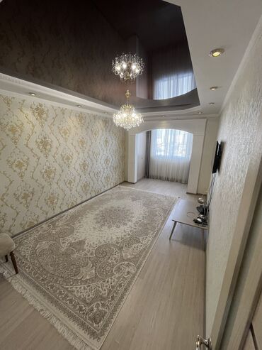 квартира берилет салиева алматинка: 2 комнаты, 70 м², Элитка, 8 этаж, Дизайнерский ремонт