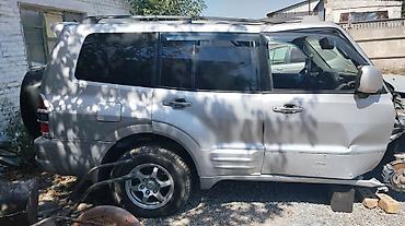 Двери и комплектующие: Mitsubishi Montero (Pajero) III, серебристый, 5‑дверный внедорожник — 3