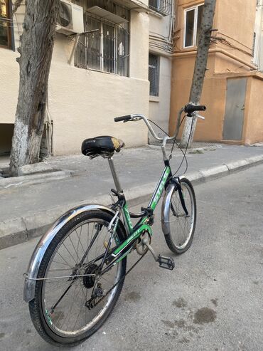 Городские велосипеды: Б/у Городской велосипед Stels, 22", Самовывоз
