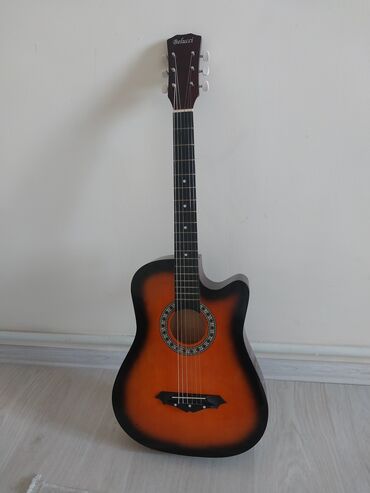 купить гитару в бишкеке бу: Срочно продаётся акустическая гитара 38 размер в хорошем состоянии