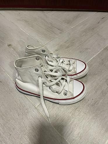moderni kompleti: Converse Chuck Taylor All Star visoke patike – bele - Model: klasični — 1