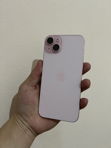 iphone 6 цена бишкек: IPhone 15 Plus, Колдонулган, 128 ГБ, Күлгүн, 100 %