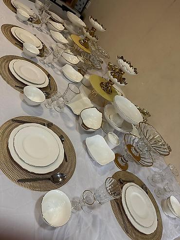 Наборы посуды: Сдаются сервисные посуды в аренду той На 30 персон 5000с В аренду at lalafo.kg — 4 Наборы посуды: Сдаются сервисные посуды в аренду той На 30 персон 5000с В аренду — 4