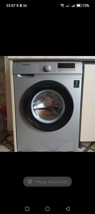 Paltaryuyan maşın Samsung, 8 kq, İşlənmiş, Avtomat, Qurutma var, Kredit yoxdur, Ünvandan götürmə, Pulsuz çatdırılma, Ödənişli çatdırılma