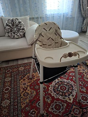 Yemək masaları, oturacaqları: Uşaq Yemek Masası 1 il isdifadə olunub 30 azne satılır — 1