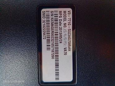 noutbuklar acer: İşlənmiş Acer Aspire, 17.3 ", Intel Core i5, 512 GB — 9