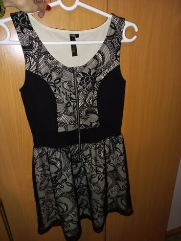 haljine od čipke: XS (EU 34), bоја - Crna, Večernji, maturski