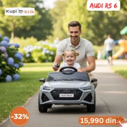 Dečiji električni automobili: Dečiji električni automobil Audi RS 6 - Model: licencirani Audi RS 6 na lalafo.rs — 5 Dečiji električni automobili: Dečiji električni automobil Audi RS 6 - Model: licencirani Audi RS 6 — 5