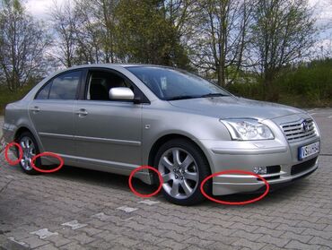 запчасть бмв е34: Комплект Toyota, 2004 г., цвет - Серебристый, Б/у, Самовывоз, Бесплатная доставка, Платная доставка