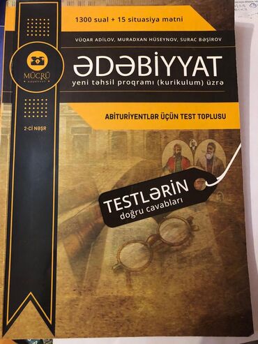 ədəbiyyat test toplusu 2019 pdf indir: Mücrü ədəbiyyat test toplusu təzədir