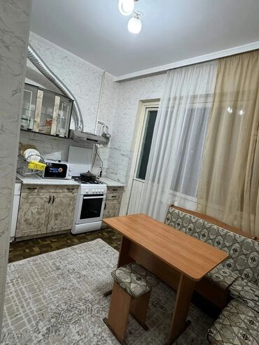 квартира кара балта аренда долгосрочно: 1 комната, Агентство недвижимости, Без подселения, С мебелью полностью