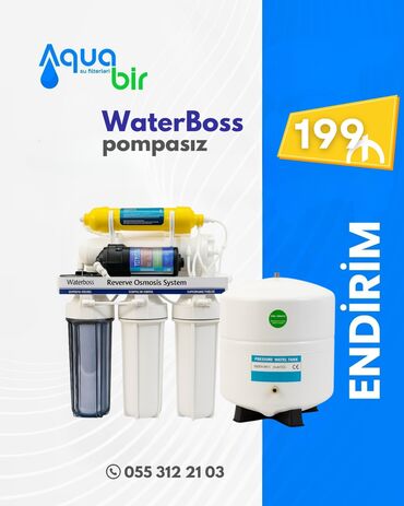 su filtri: 💦WaterBoss mətbəx üçün su filtri! Təmiz suyun sirri – doğru filtr