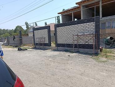 Заборы из пескоблока: Заборы из пескоблока — 12