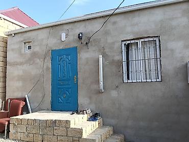 ev alqi satqisi kirayesi: 3 otaqlı həyət evi - Plan: qonaq otağı mətbəxlə birlikdə, 2 yataq — 1