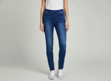 spodnie hello kitty zalando: Jeansy damskie, rozmiar S
