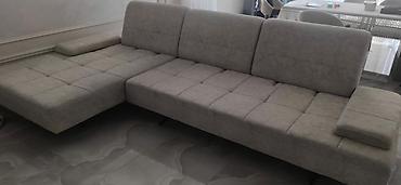 Divanlar: Künc divan, İşlənmiş, Açılan, Parça, Çatdırılma yoxdur — 1