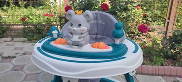 Детские ходунки: Детские ходунки Baby Walker с игровой панелью в виде серой мышки с
