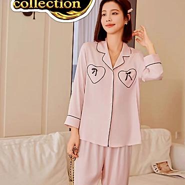 Комплекты: Комплект, Пеньюар, Сатин, С кружевом — 46