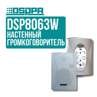 Рации и диктофоны: Настенный громкоговоритель DSPPA DSP8063W ✅ Отличное объемное и ясное