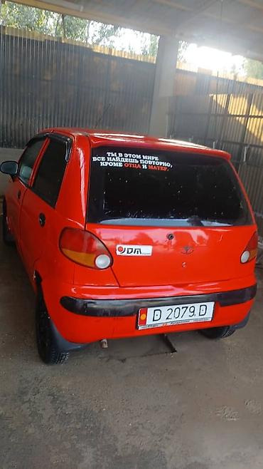 Daewoo Matiz: 1998 г., 0.8 л, Механика, Бензин, Хэтчбэк
