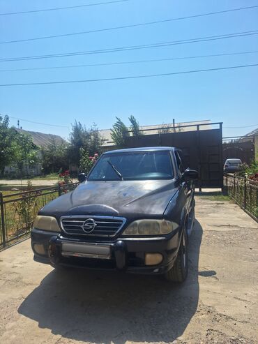 реставрация салона автомобиля: Ssangyong Musso: 2002 г., 2.9 л, Автоматические, Дизель, Внедорожник