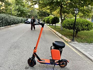 Электротранспорт: Elektrik skuter – oturacaqlı, portativ və şəhər içi gedişlər üçün — 1