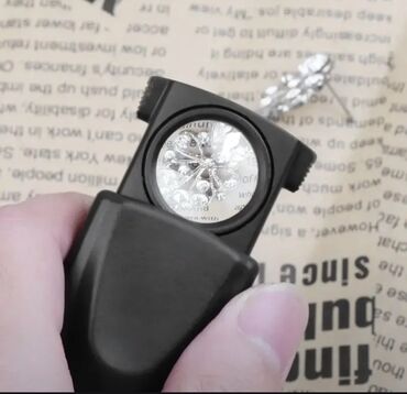 ювелирные украшения: Складная мини-лупа, карманный микроскоп, увеличительное стекло для