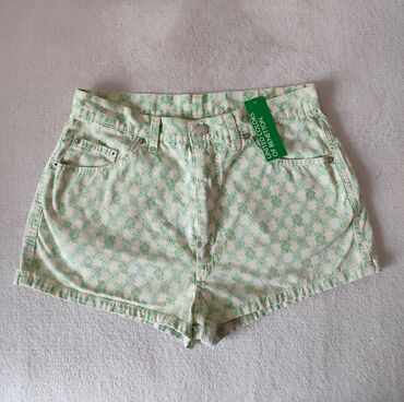 pantalone benetton: L (EU 40), Pamuk, Cvetni