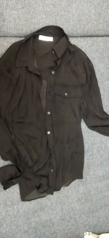 Лонгсливы: Лонгслив, цвет - Серый, M — 10