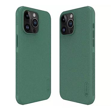 Maske i futrole za telefone: Maska Nillkin Scrub Pro za iPhone 15 Pro Max 6.7 zelena. Kataloški — 2