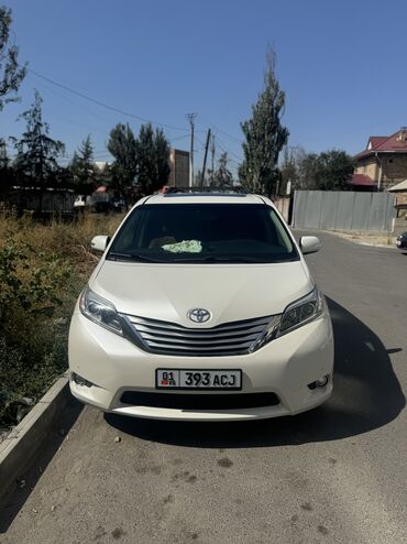 домкрат toyota: Toyota Sienna: 2017 г., 3 л, Автомат, Бензин, Вэн/Минивэн