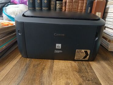 офисный монитор: Canon LBP 6000 почти новый. Лазерный принтер чёрно-белый (заправка