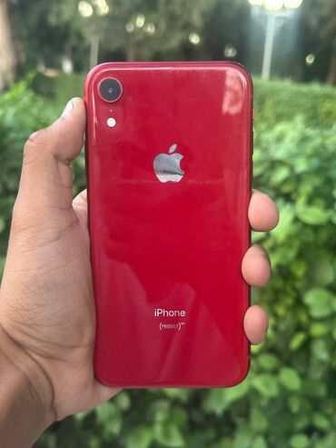 12 про цена бишкек бу: IPhone Xr, Б/у, 64 ГБ, Красный, Чехол, 77 %